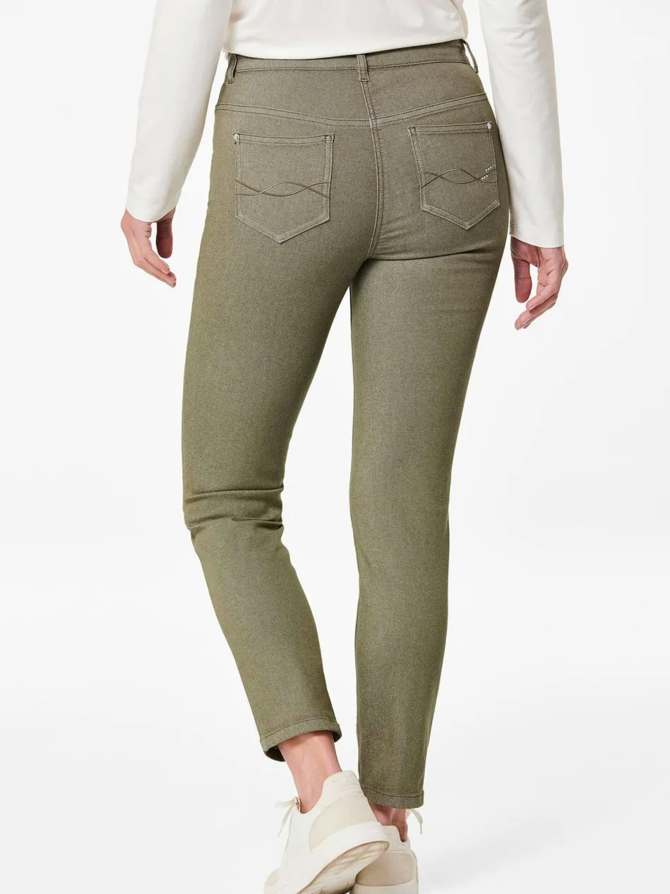 Damen 7/8-Jeanshose - Schmale Stretchhose BELLA