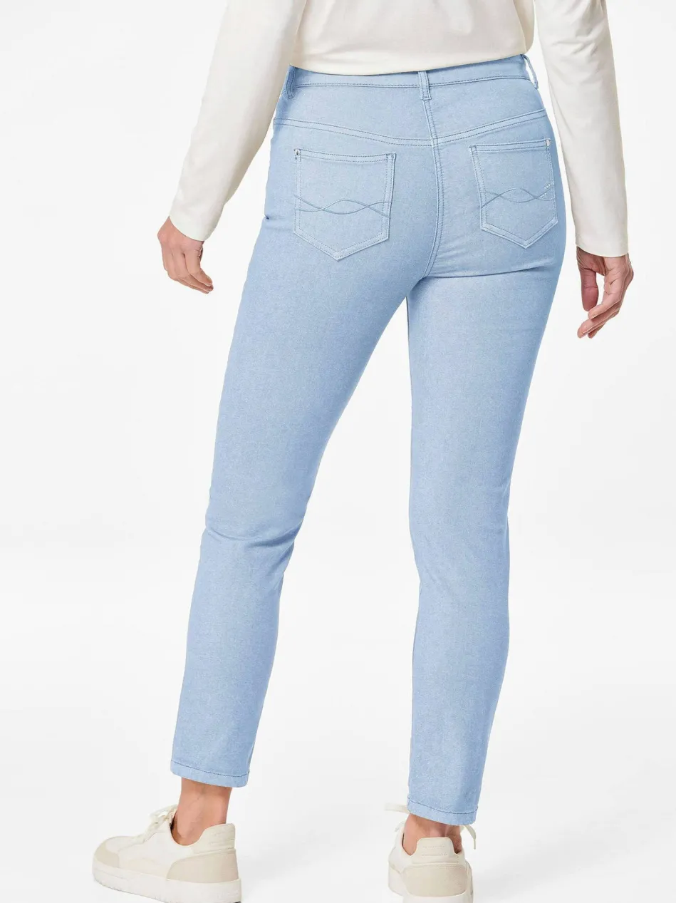 Damen 7/8-Jeanshose - Schmale Stretchhose BELLA
