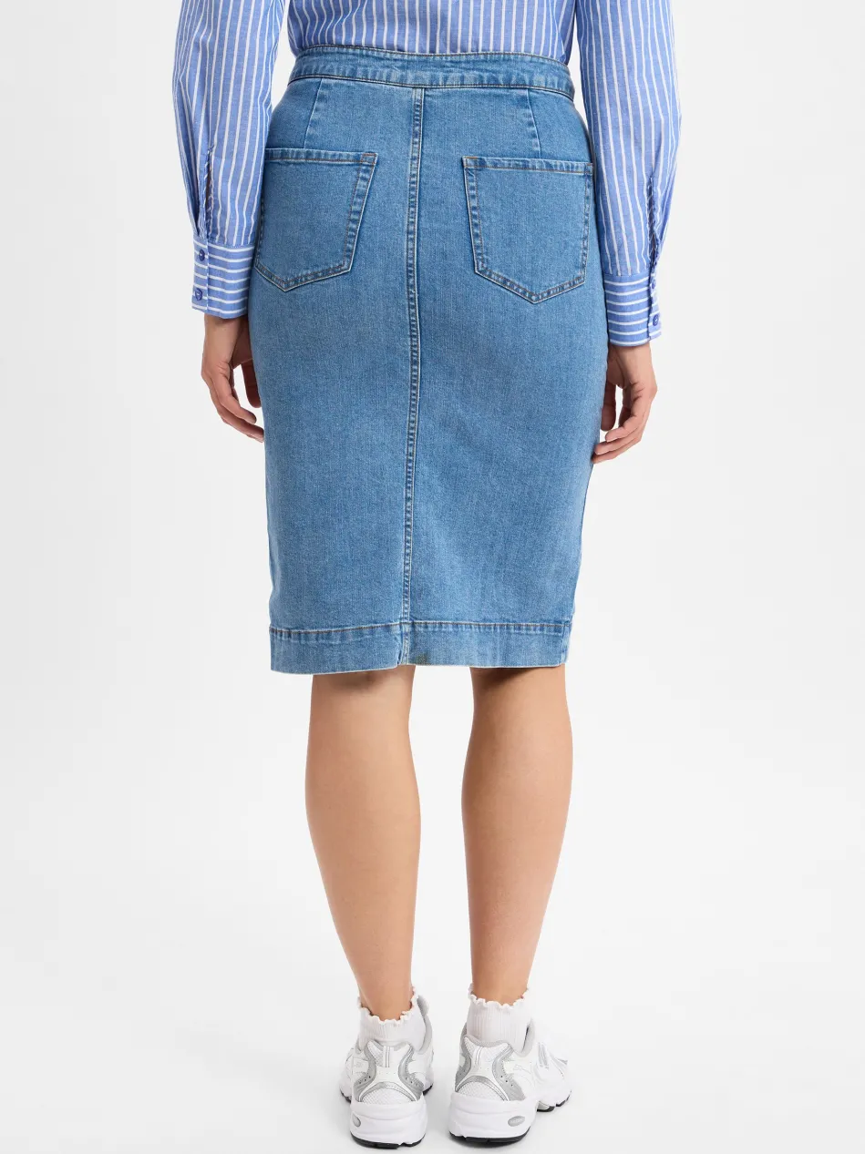 Damen Jeansrock