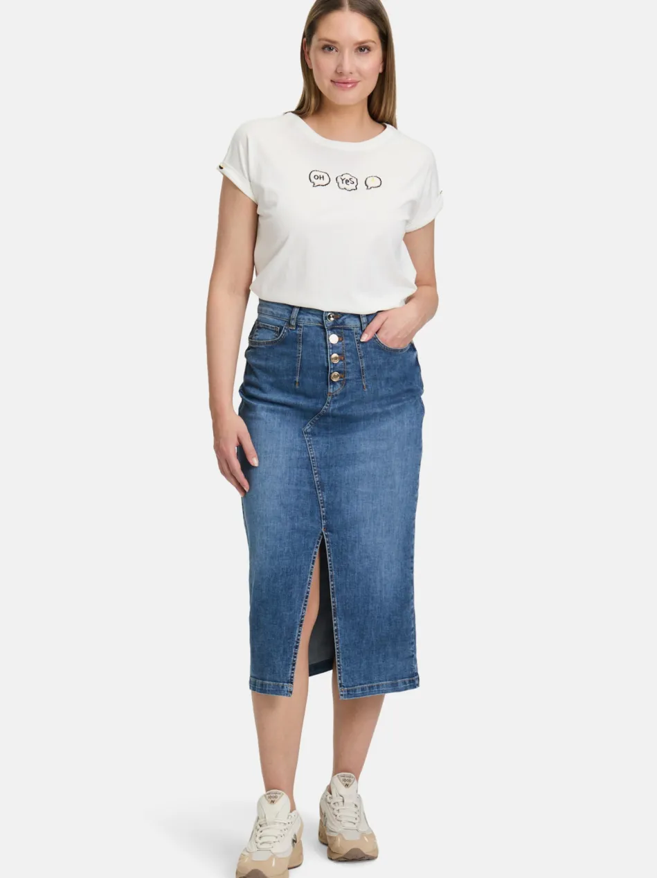 Damen Jeansrock