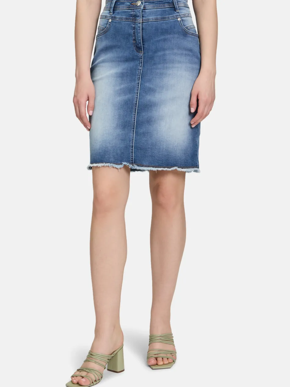 Damen Jeansrock