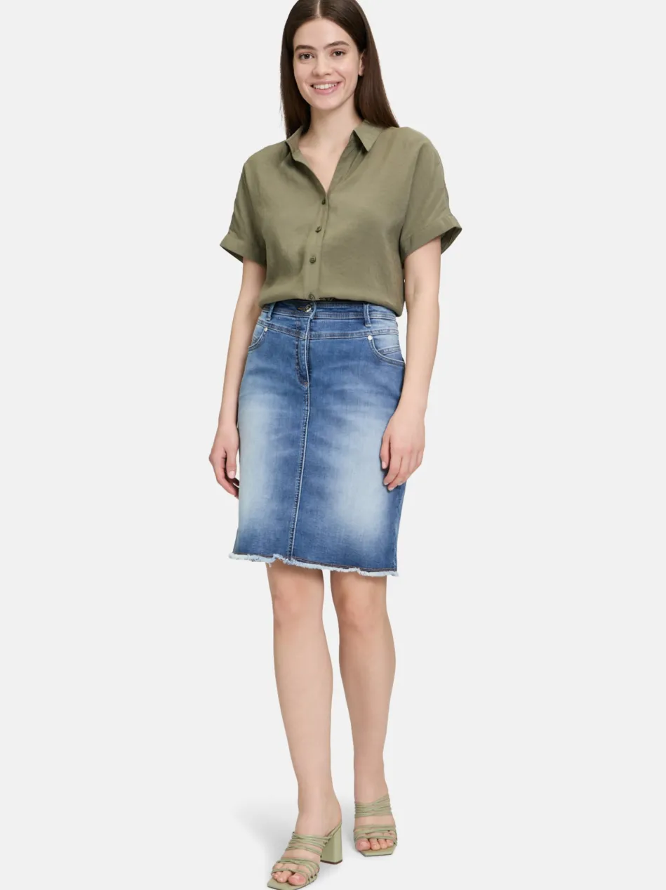 Damen Jeansrock