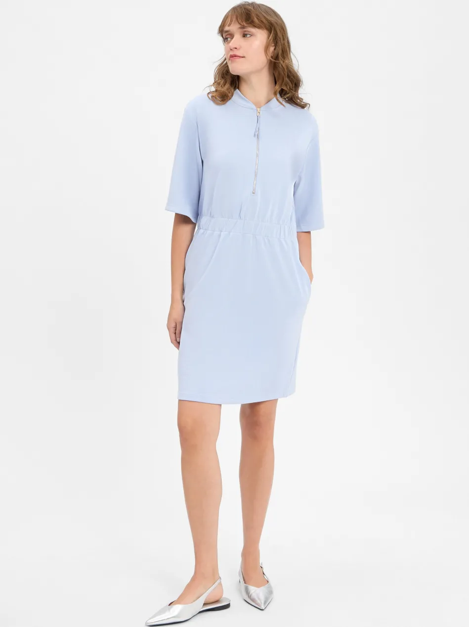 Damen Jerseykleid