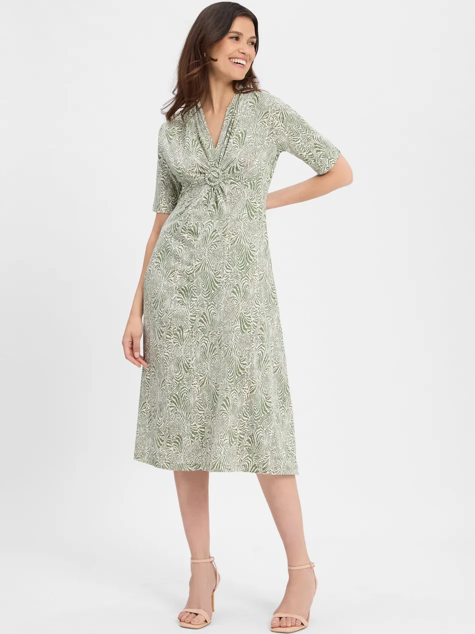 Damen Jerseykleid