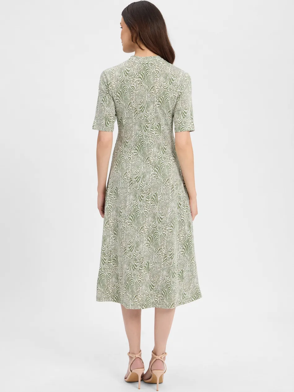 Damen Jerseykleid