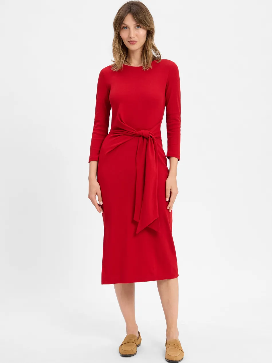 Damen Jerseykleid