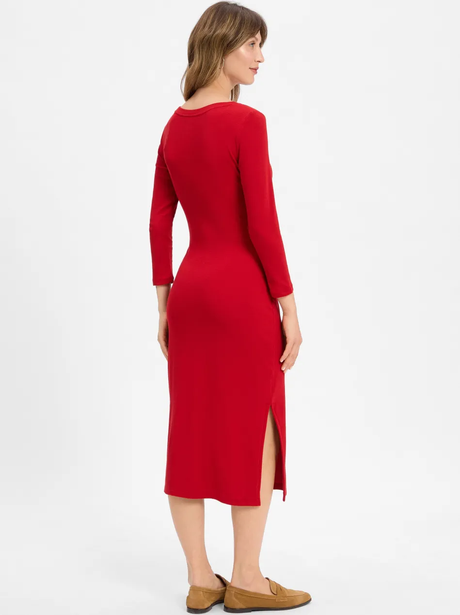 Damen Jerseykleid