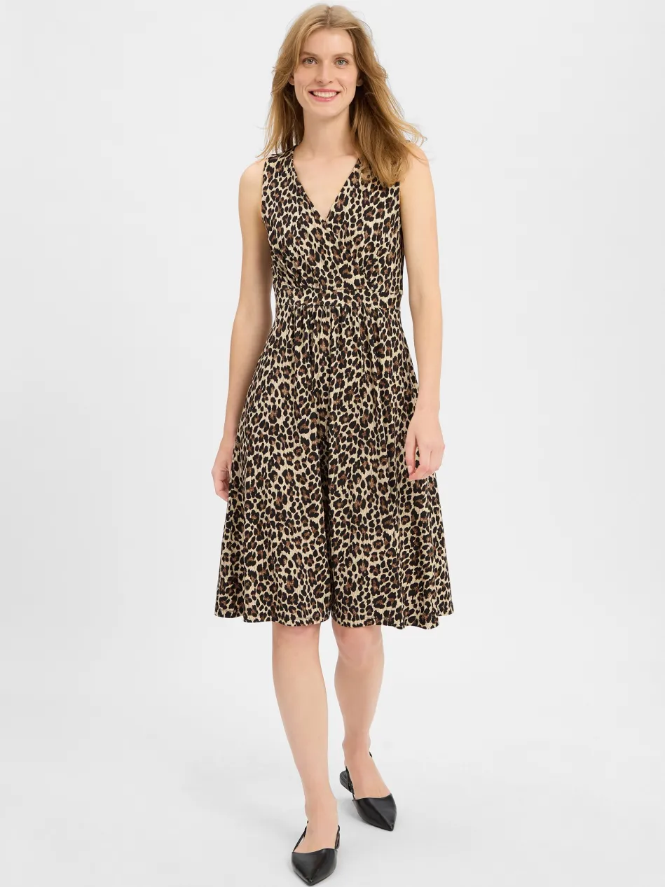 Damen Jerseykleid