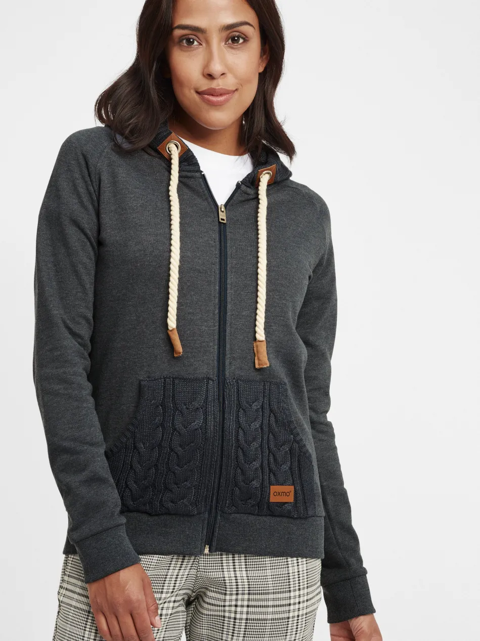 Damen Kapuzensweatjacke - OXMatilda