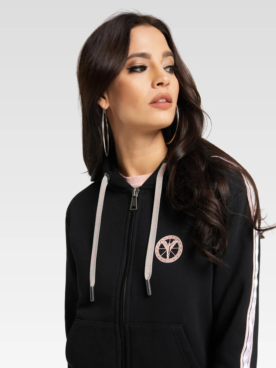 Damen Kapuzensweatjacke - Cattaruzza