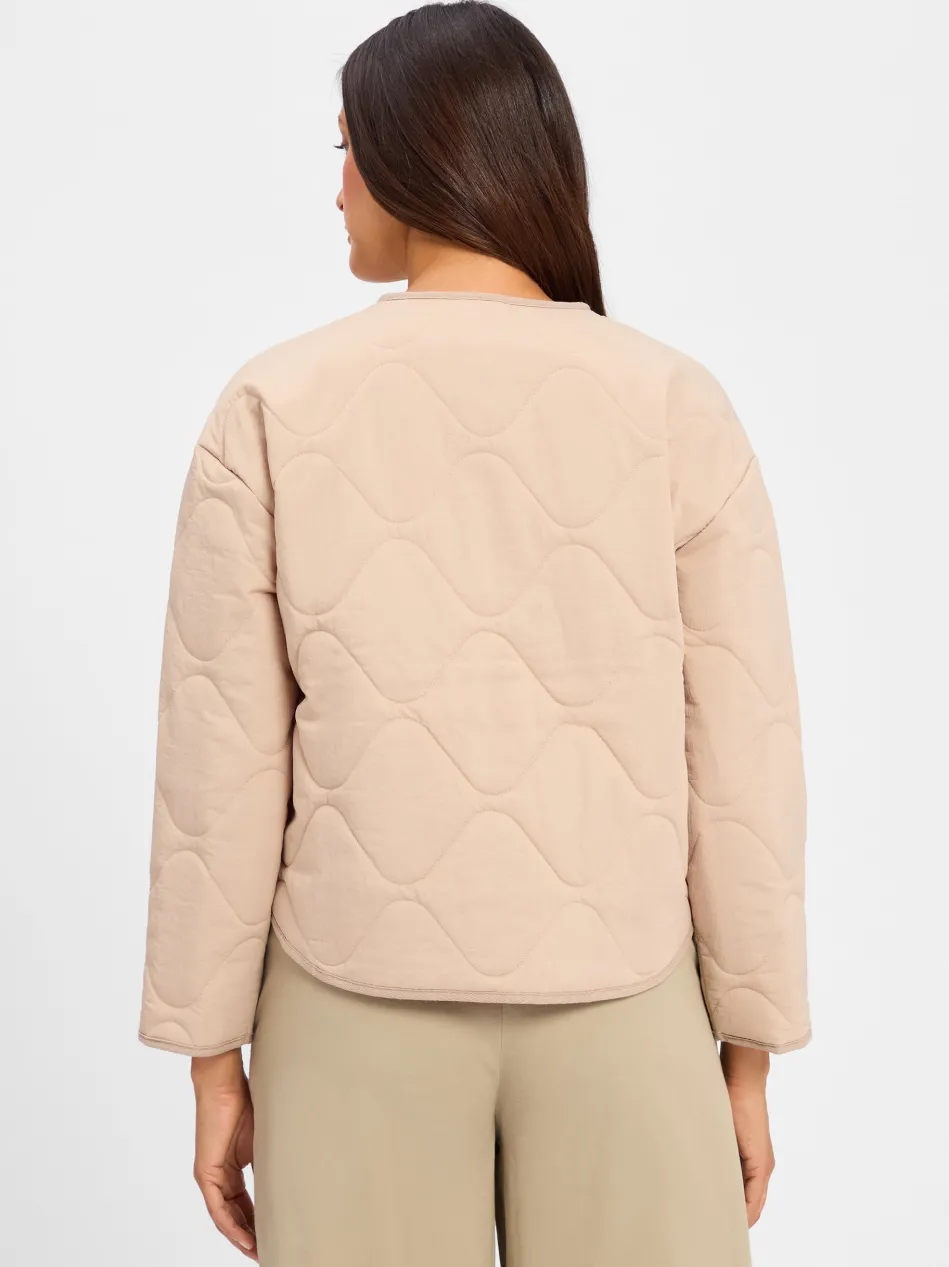 Damen Kasten-Steppjacke