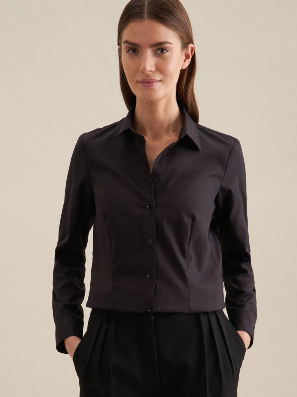 Damen Klassische Bluse - Uni
