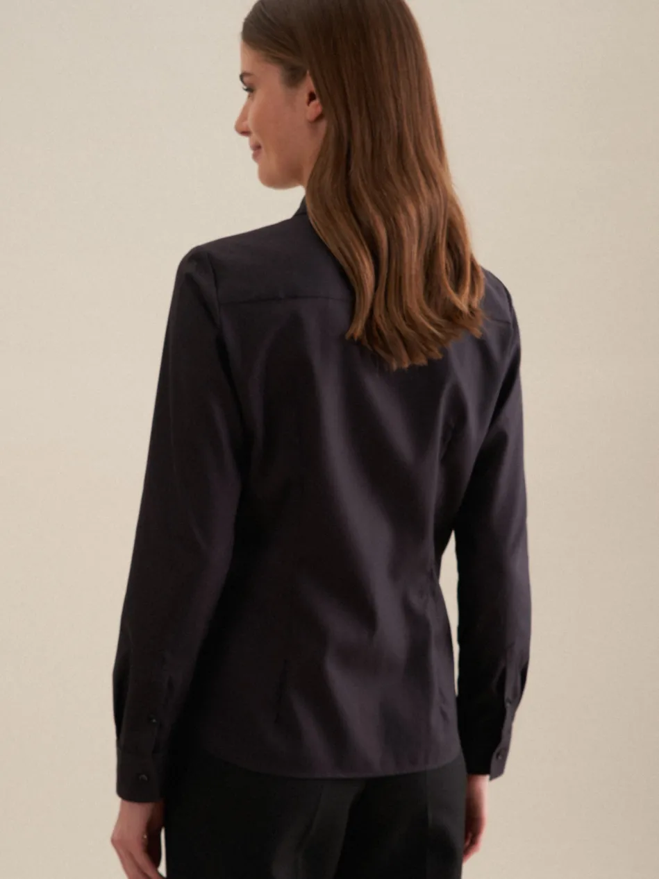 Damen Klassische Bluse - Uni