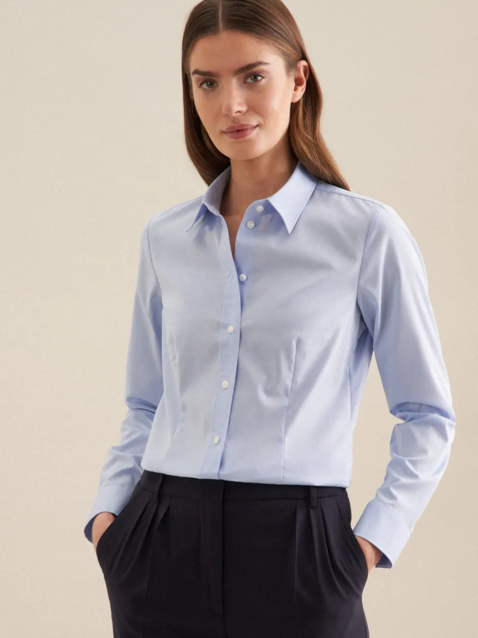 Damen Klassische Bluse - Uni