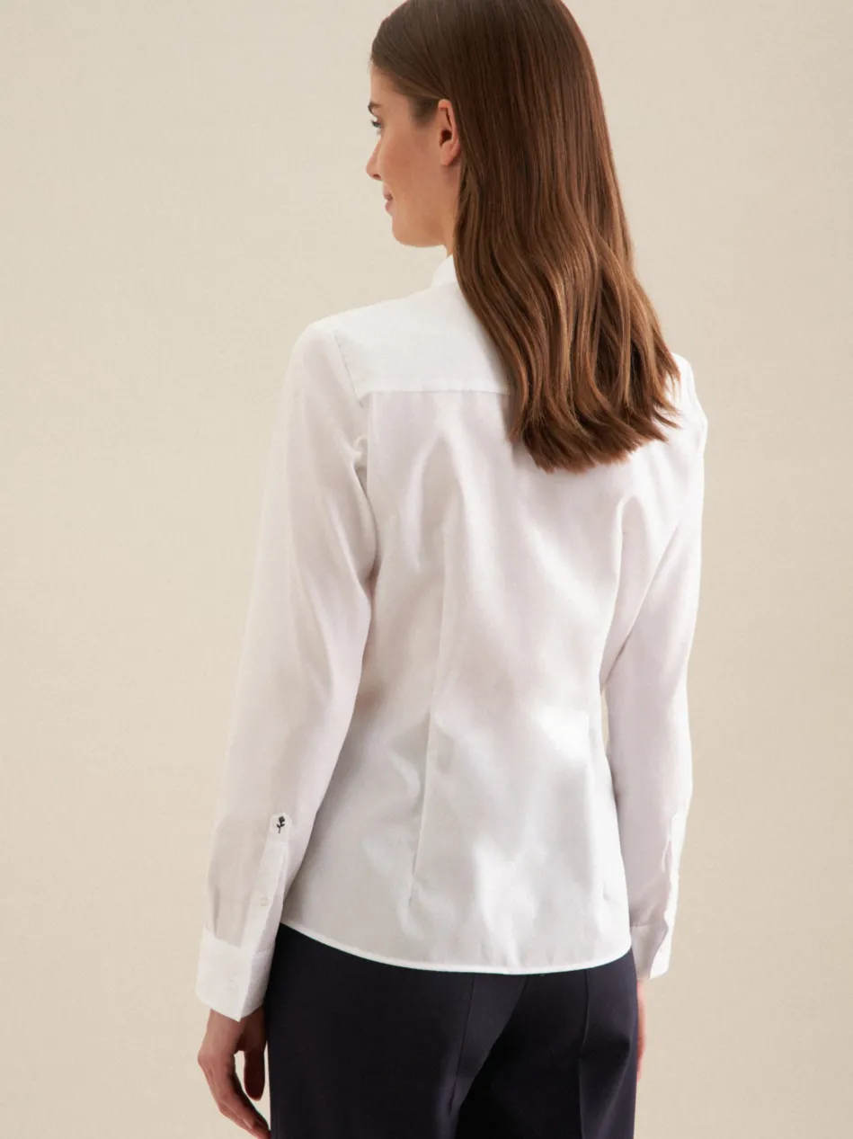 Damen Klassische Bluse - Uni