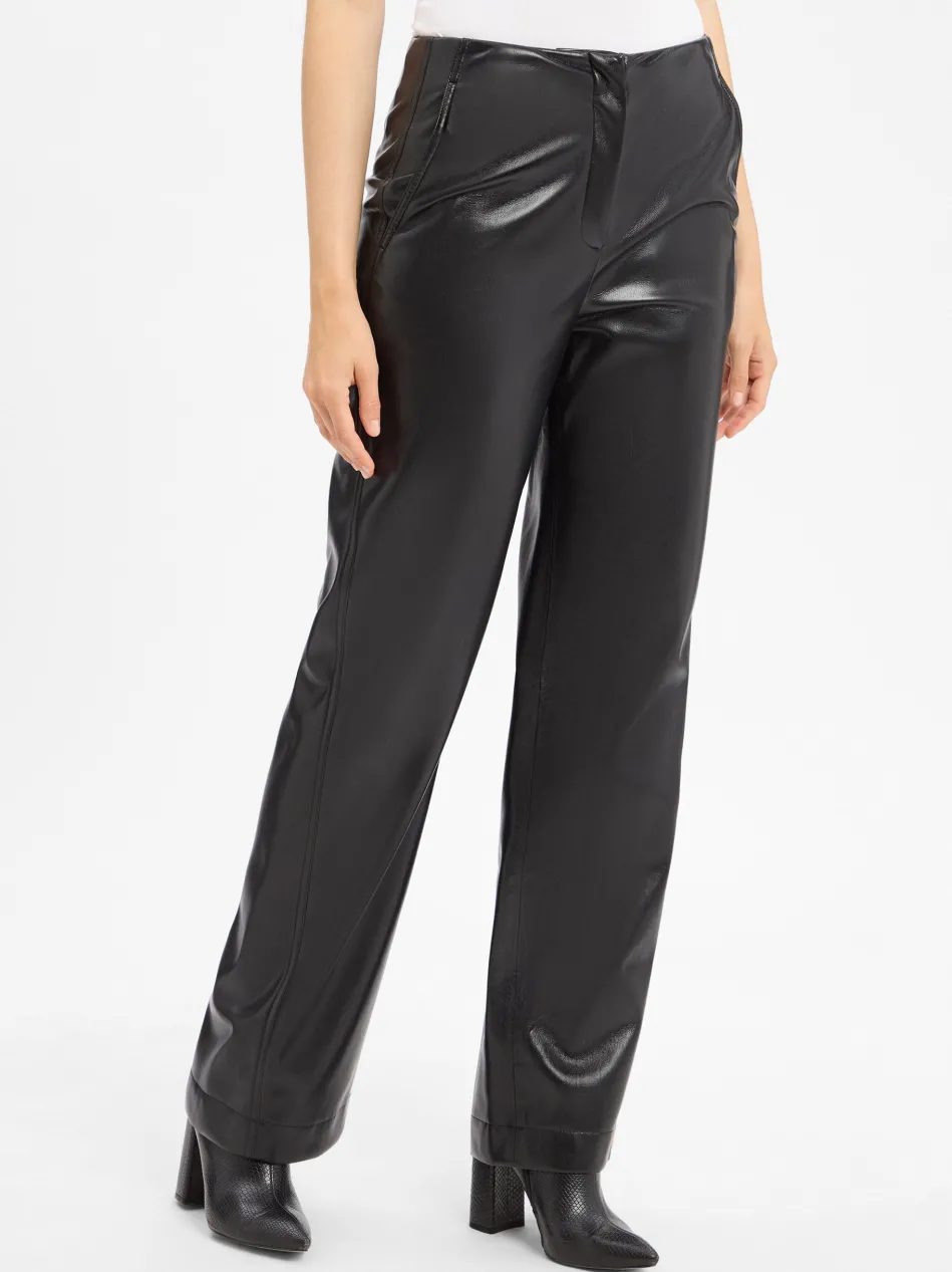 Damen Kunstlederhose - Timiras