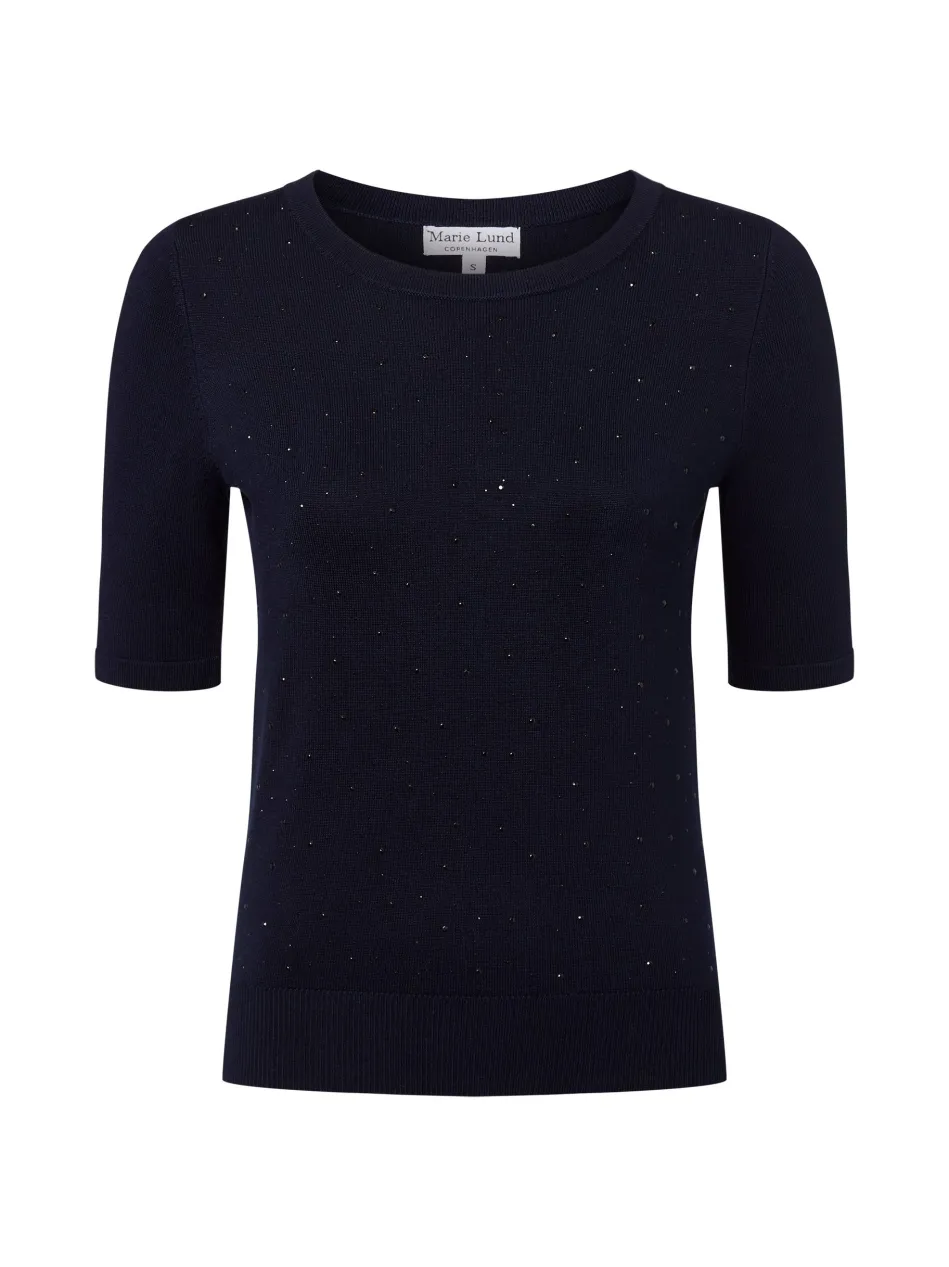 Damen Kurzarmpullover