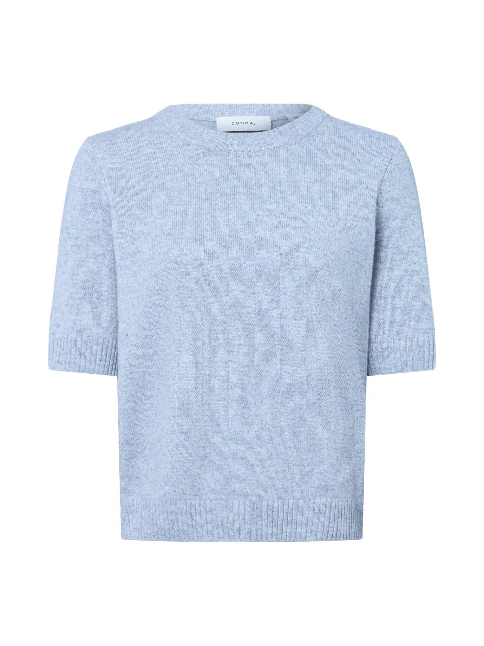 Damen Kurzarm-Pullover