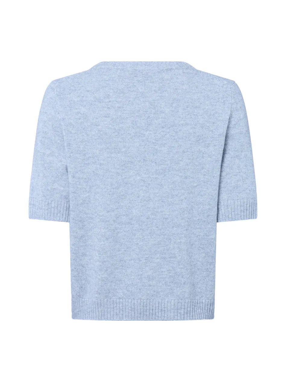 Damen Kurzarm-Pullover