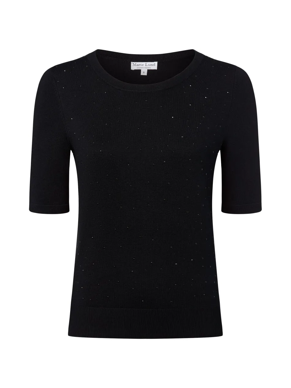 Damen Kurzarmpullover