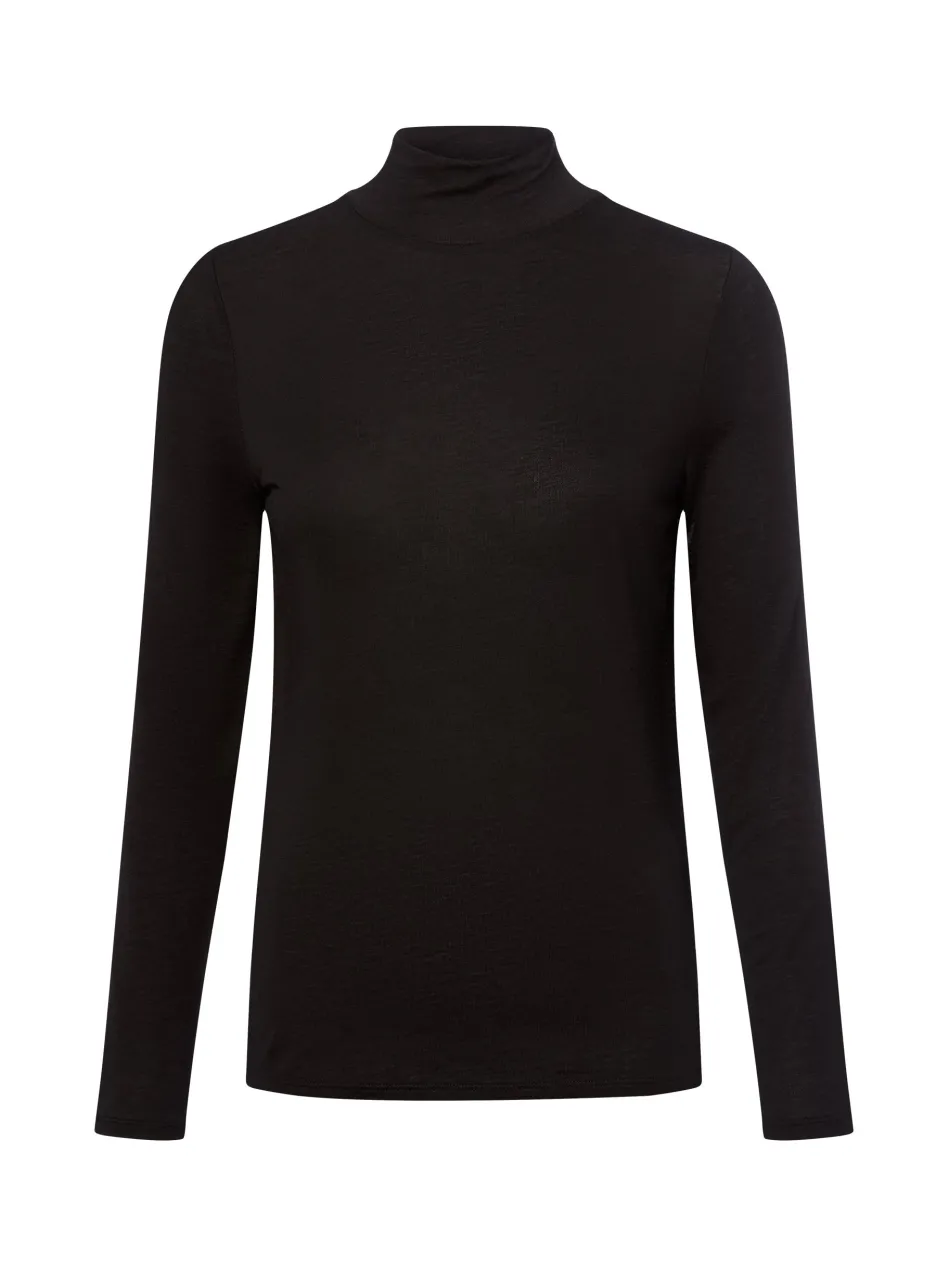 Damen Langarmshirt mit Woll-Anteil