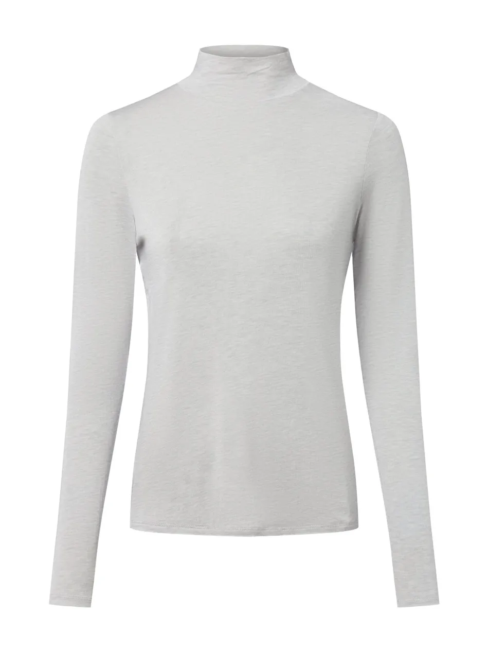 Damen Langarmshirt mit Woll-Anteil