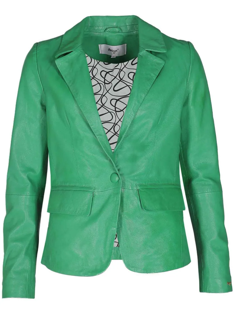 Damen Lederblazer