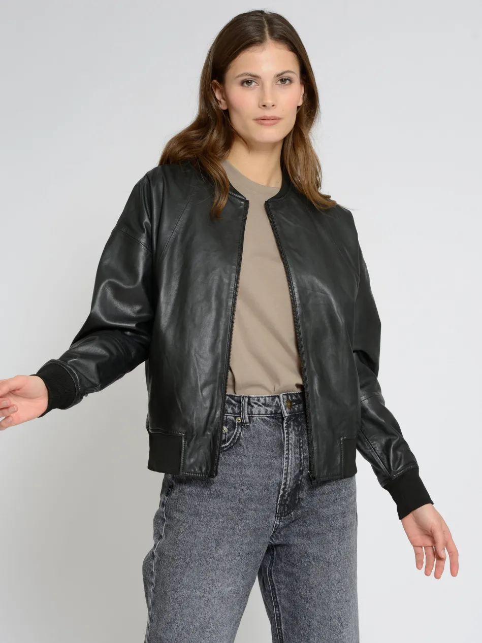 Damen Lederblouson