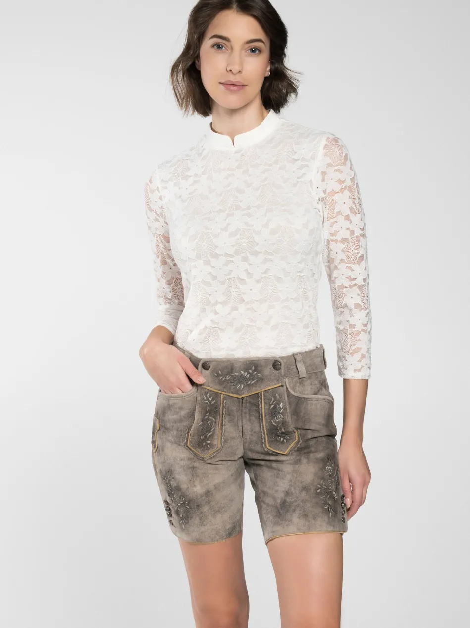Damen Lederhosen - Lederhose "Fiamma"