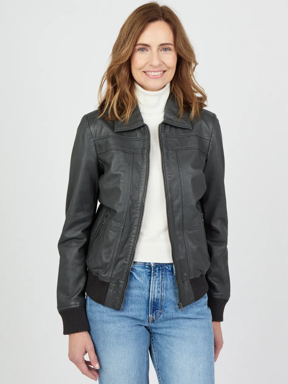 Damen Lederjacke