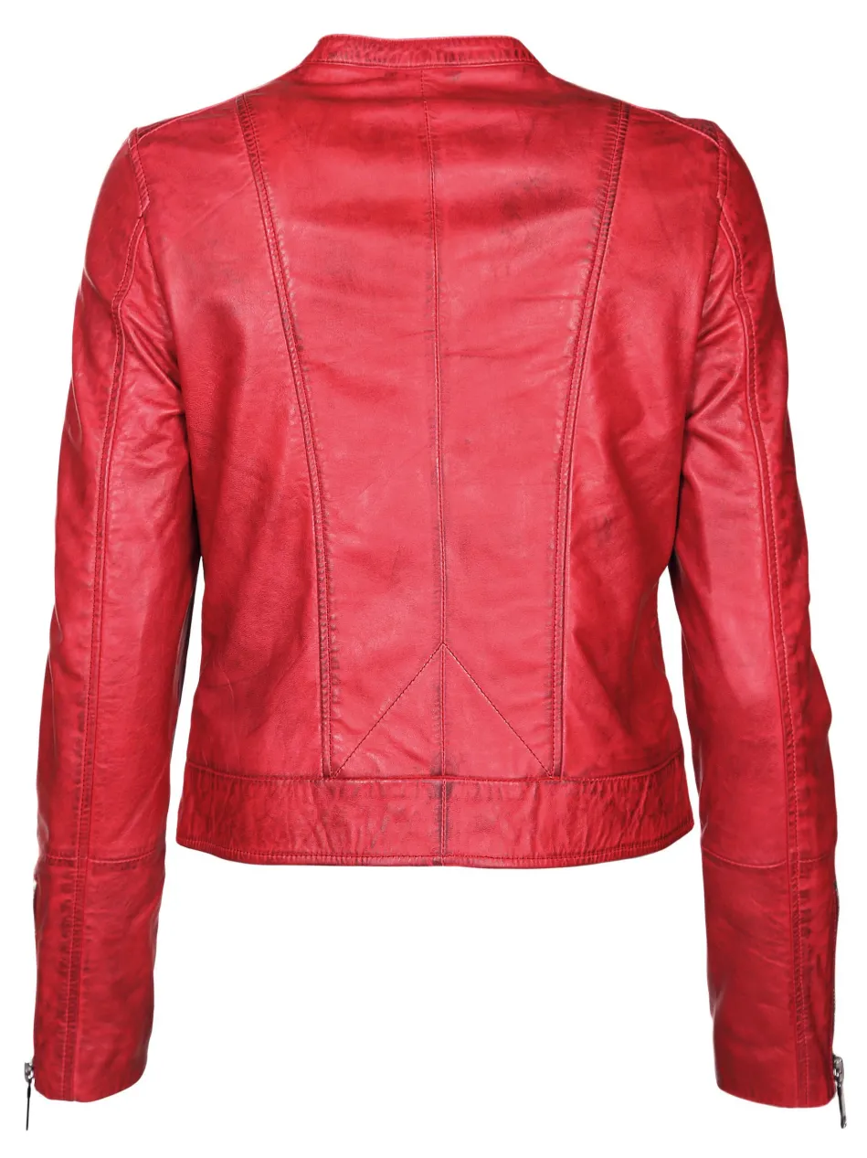 Damen Lederjacke