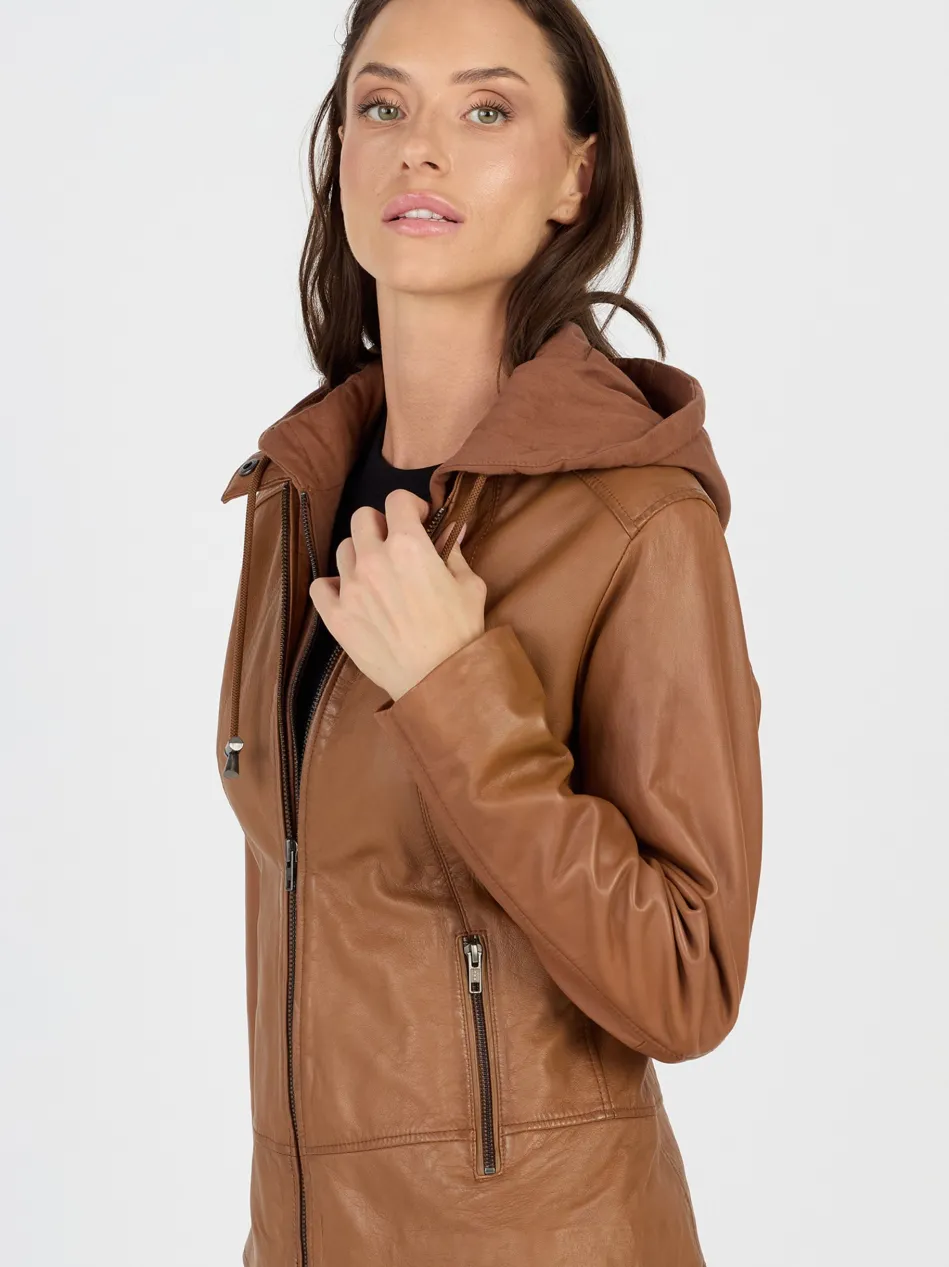 Damen Lederjacke