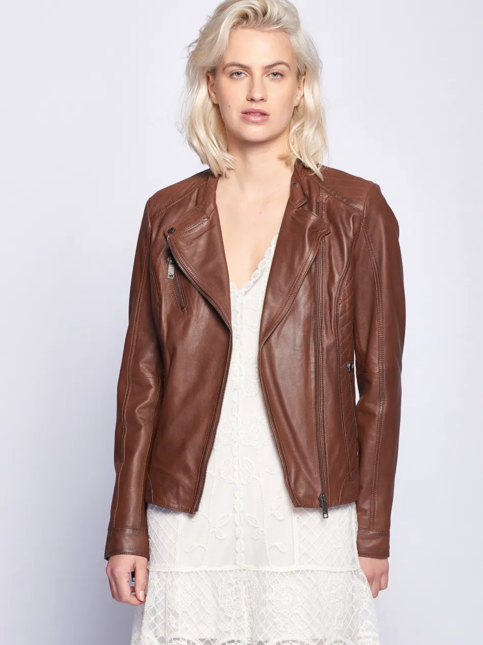Damen Lederjacke