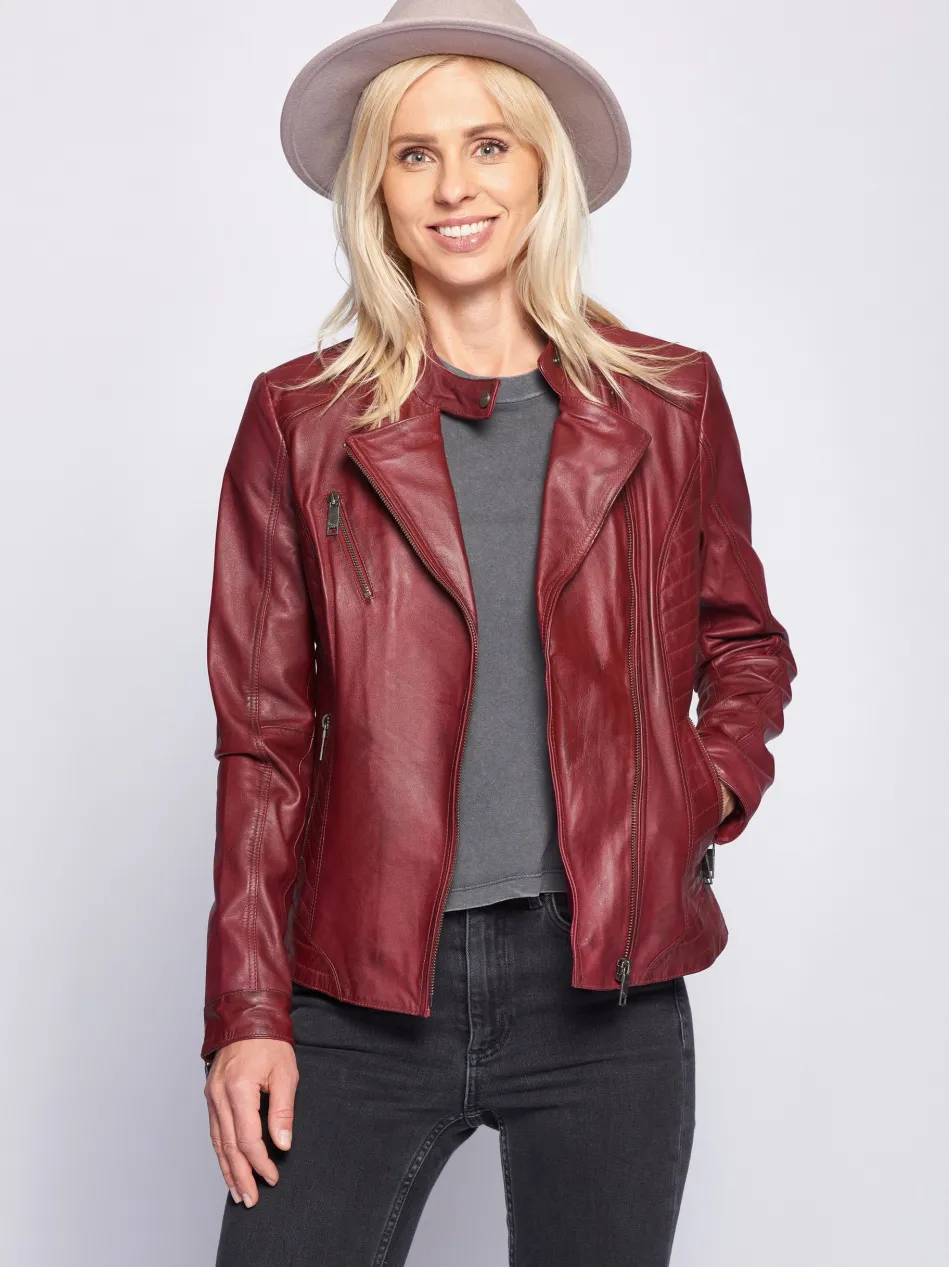 Damen Lederjacke