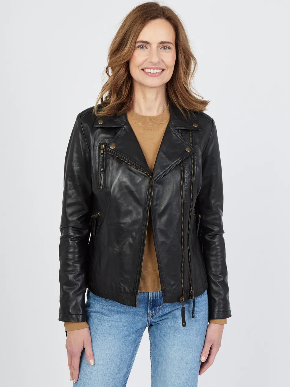 Damen Lederjacke