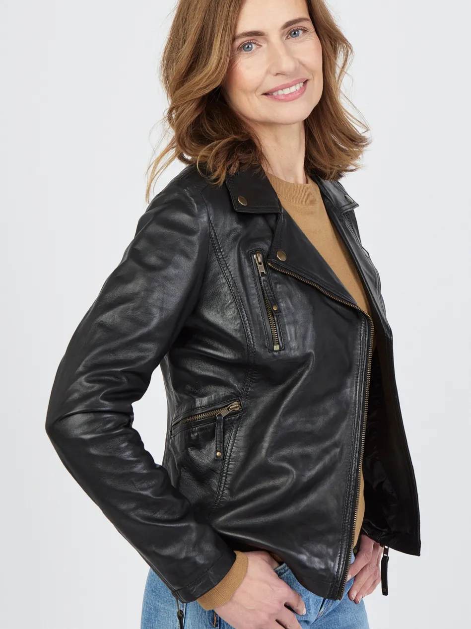 Damen Lederjacke