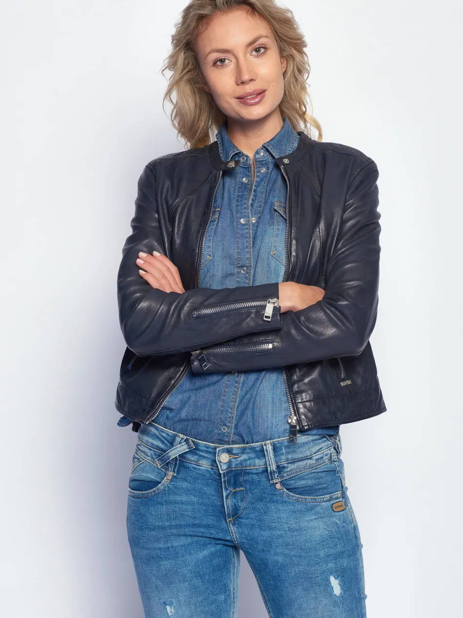Damen Lederjacke