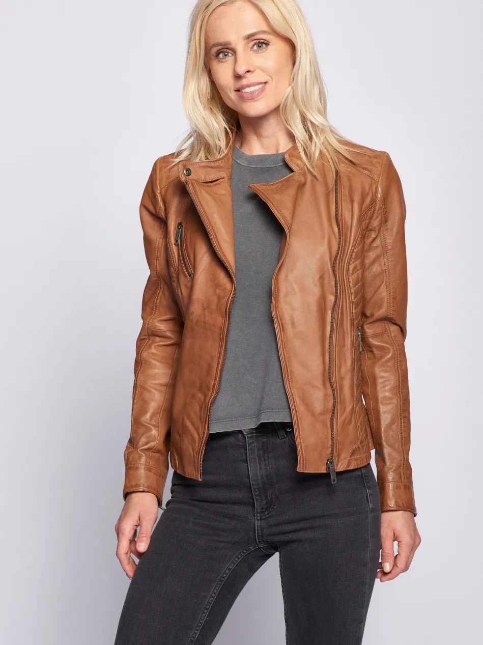 Damen Lederjacke