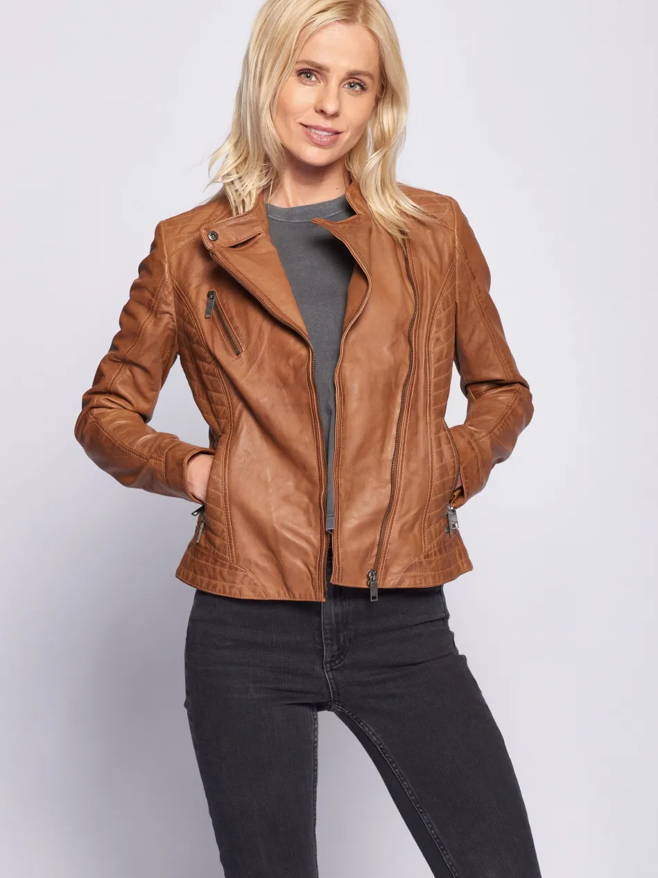 Damen Lederjacke