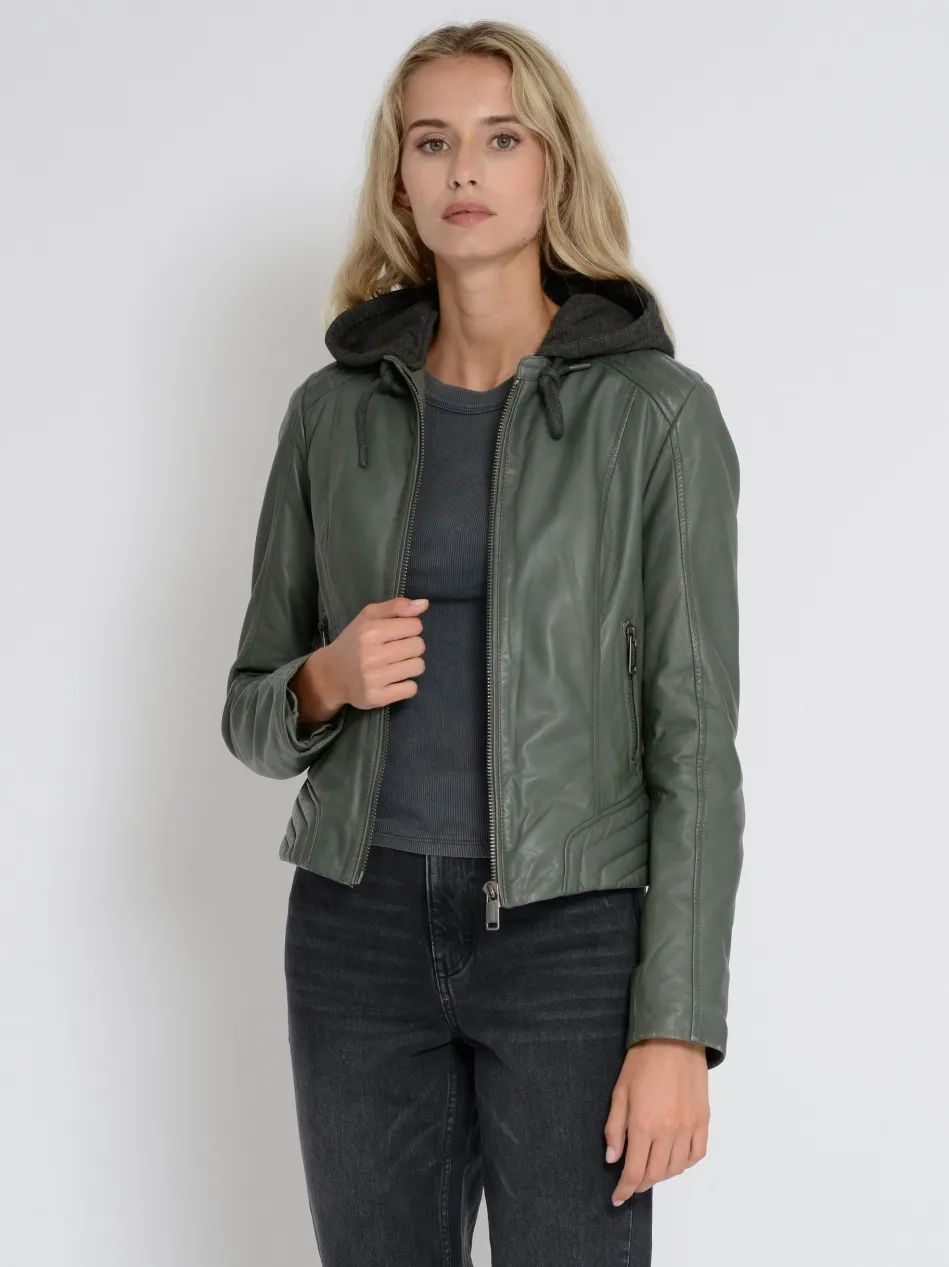 Damen Lederjacke