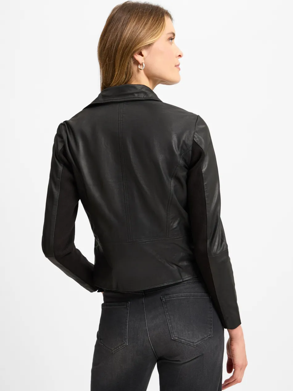 Damen Lederjacke - YASSophie