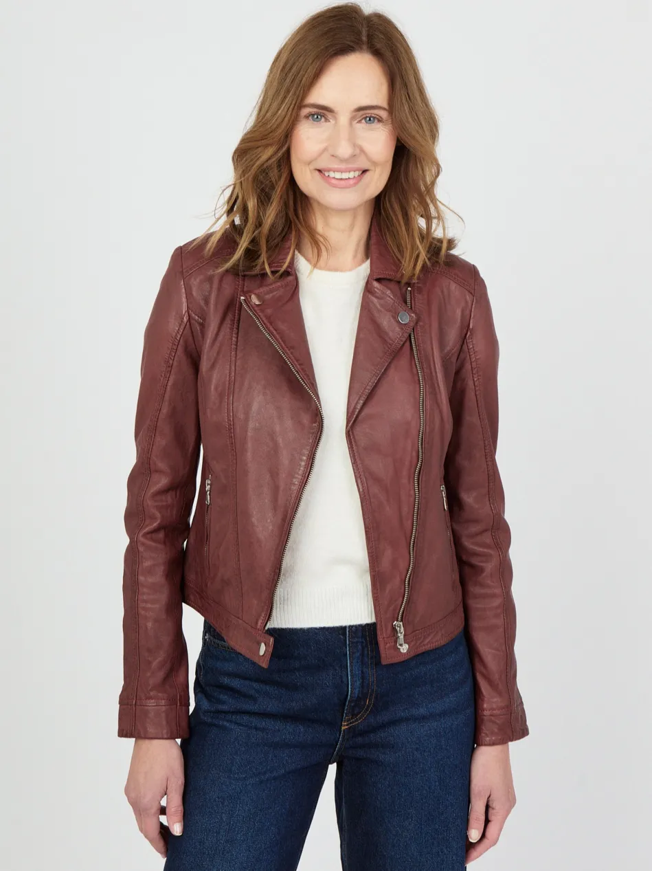 Damen Lederjacke