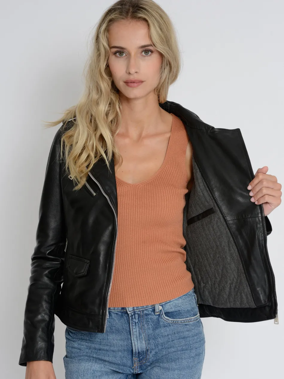Damen Lederjacke