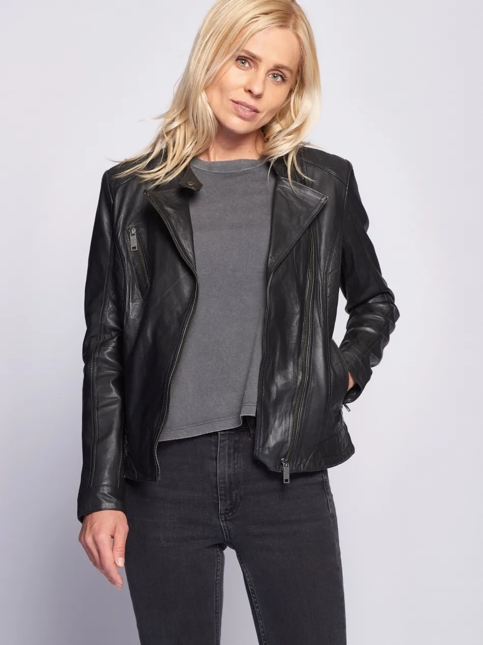 Damen Lederjacke