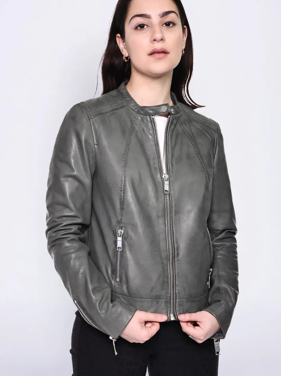Damen Lederjacke