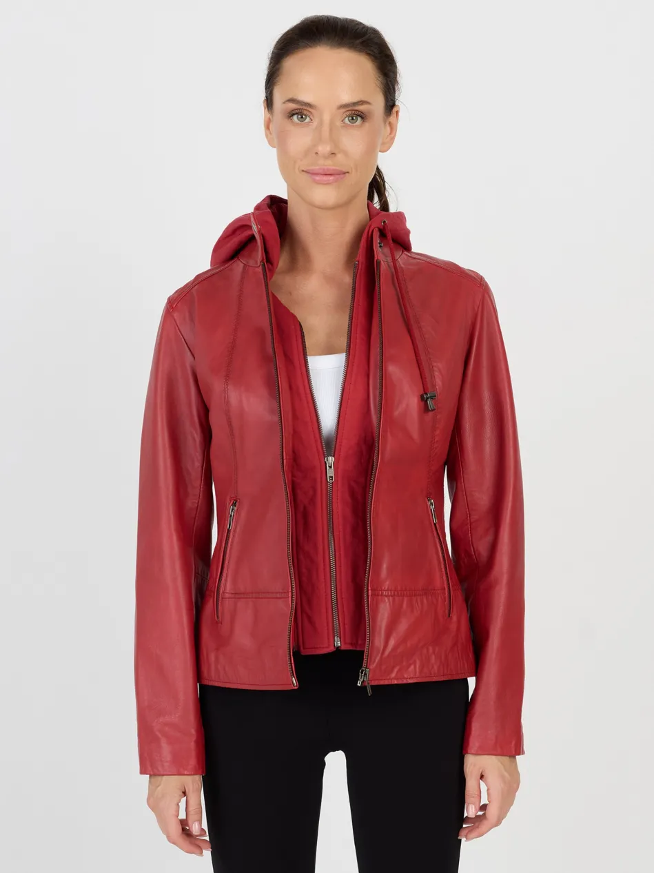 Damen Lederjacke