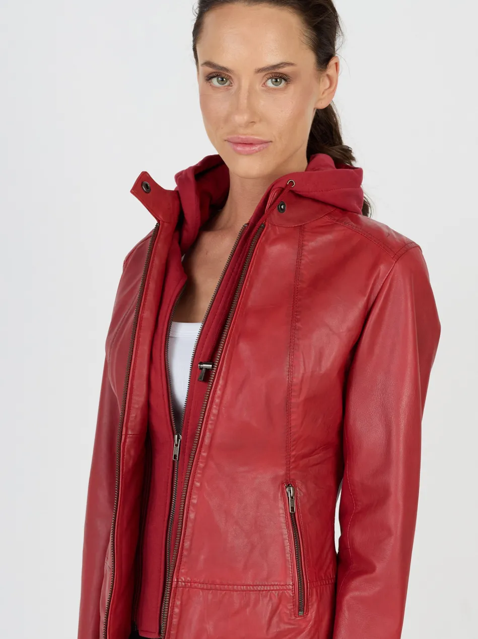 Damen Lederjacke