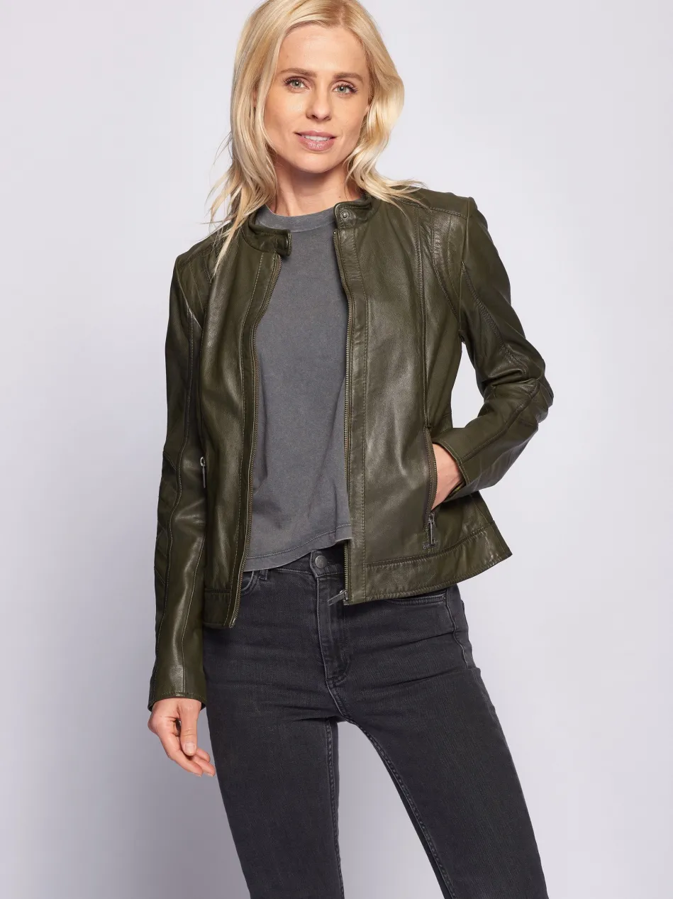 Damen Lederjacke