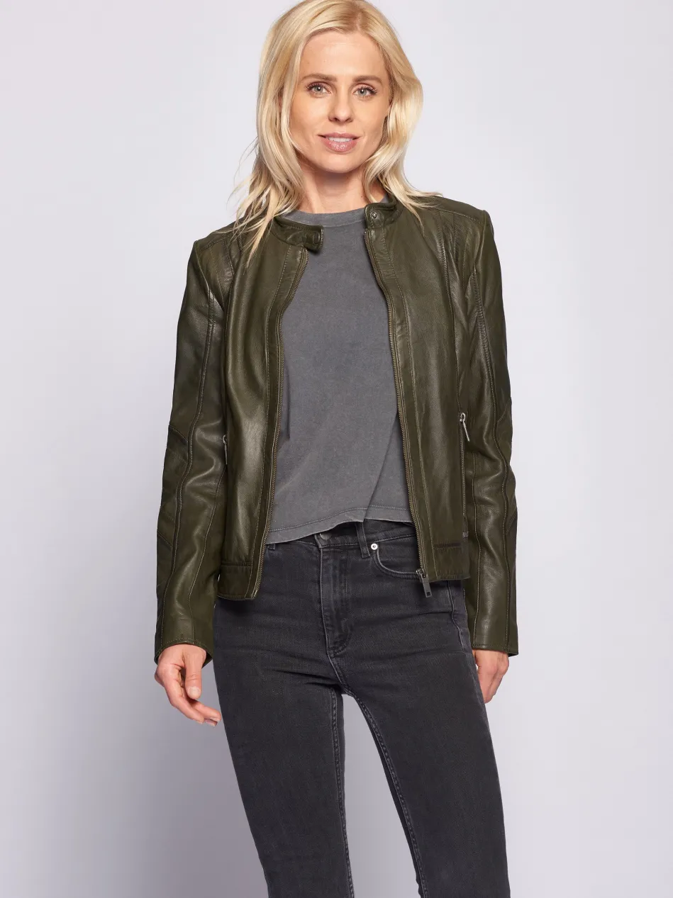 Damen Lederjacke