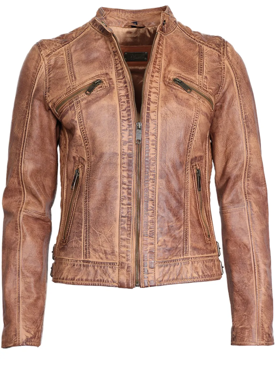 Damen Lederjacke